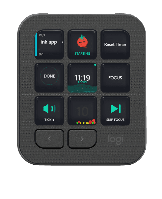 PomoDeck on MX Creative Console